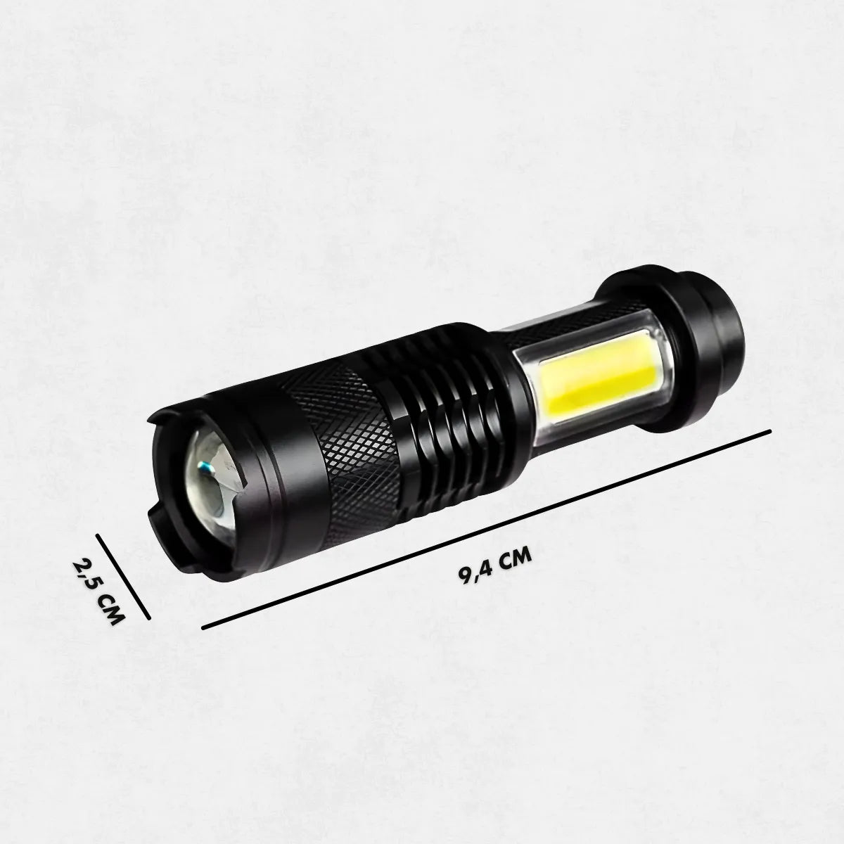 Lanterna Recarregável Luz Negra Uv Resistente A Água